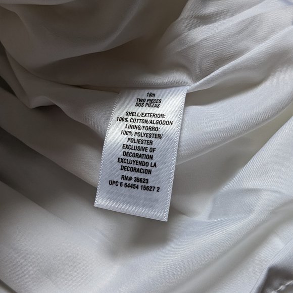 NWT Baby Girl (18M) - CARTER'S Floral Trim Dress Set - Picture 6 of 6